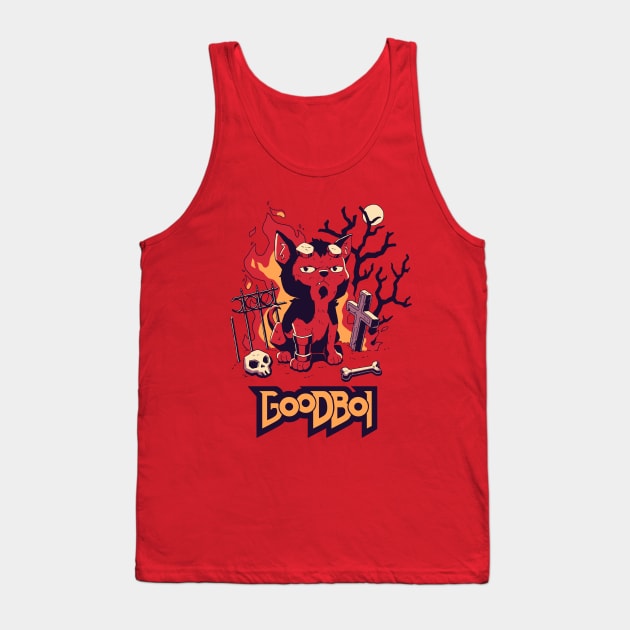 Goodboi // Demon Dog, Comic, Chibi Tank Top by Geekydog